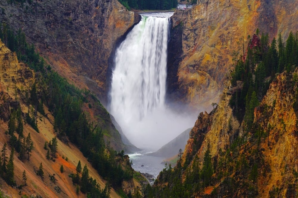Yellowstone cascata