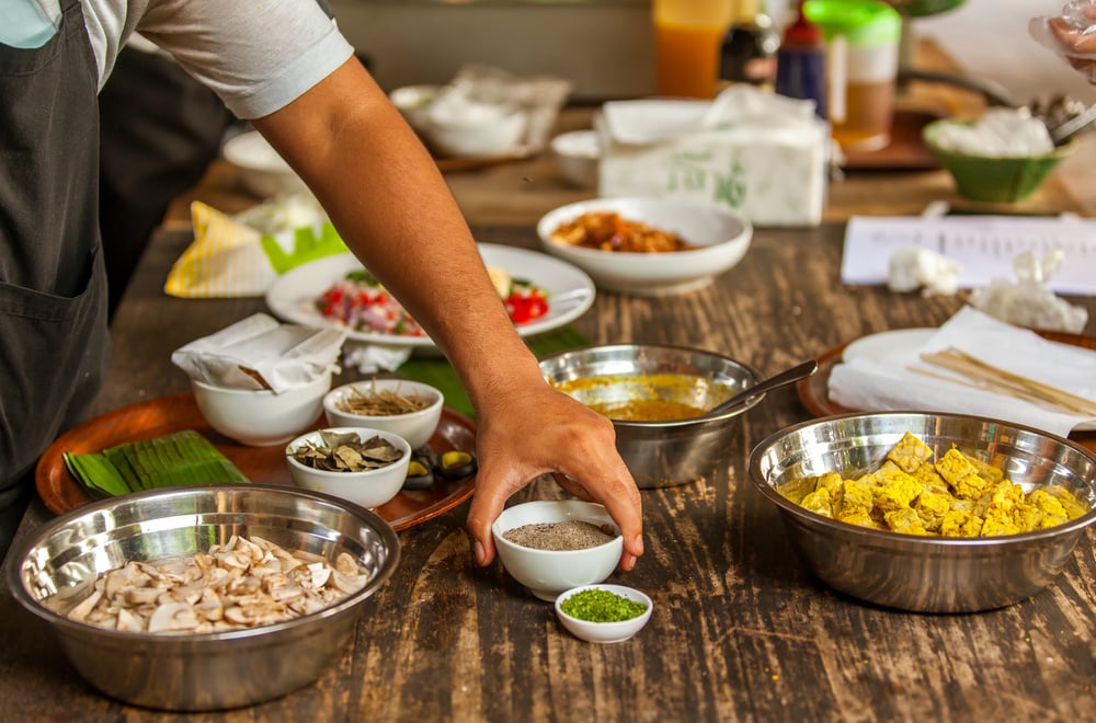 Aulas de cozinha balinesa